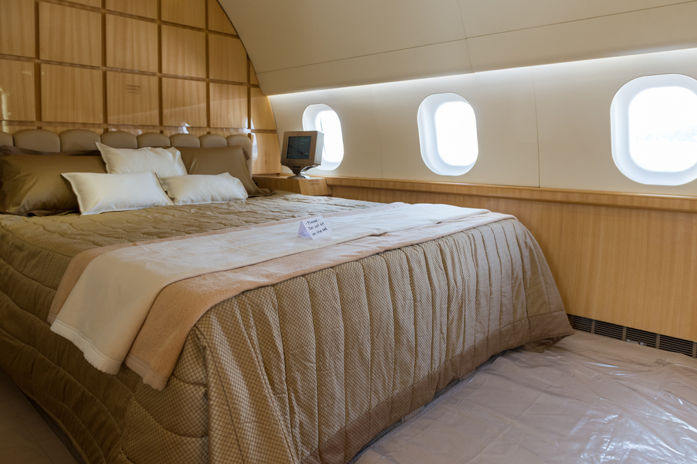 Airline Features Luxury Hotel Rooms At 35,000 Feet
