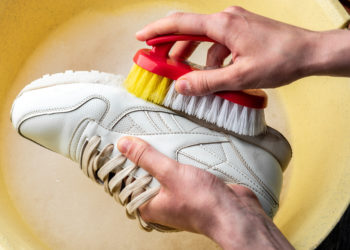 The incredible trick to make your shoes white again