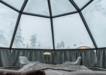 How sustainable is it living in a luxury igloo in the North Pole?