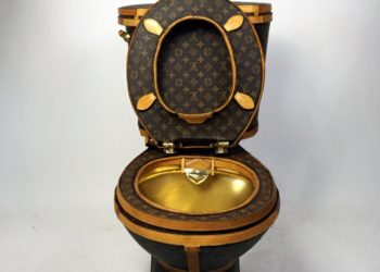 Would you buy a $100,000 Louis Vuitton toilet?