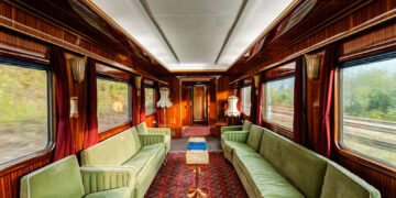 A Glimpse of South Africa’s Newest Safari Suite, a Vintage Train Carriage